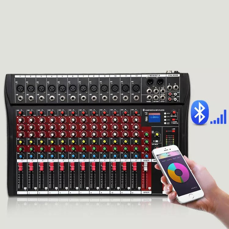 Darron McKinney 12 Channel Professional digital audio mixer