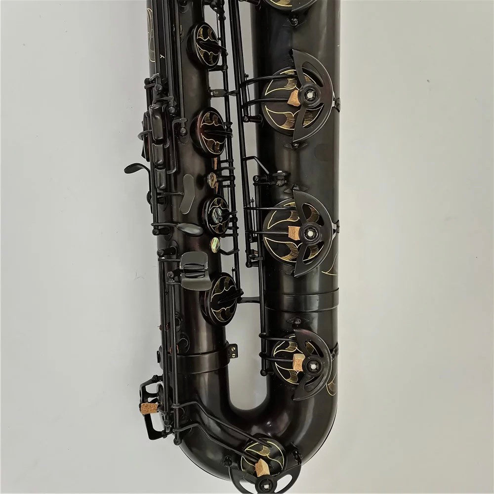 Darron McKinney Demon Chaser Black Vintage Series Professional Low A Baritone Saxophone