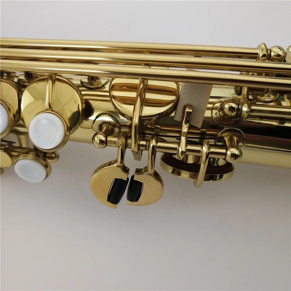 Darron McKinney Demon Chaser 30 Series Brass Gold Professional E flat Sopranino  Saxophone