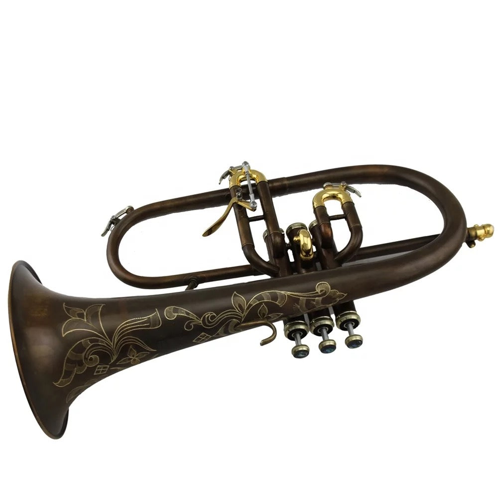 DC Rapture Series 2 vintage coffee Professional B-flat flugelhorn