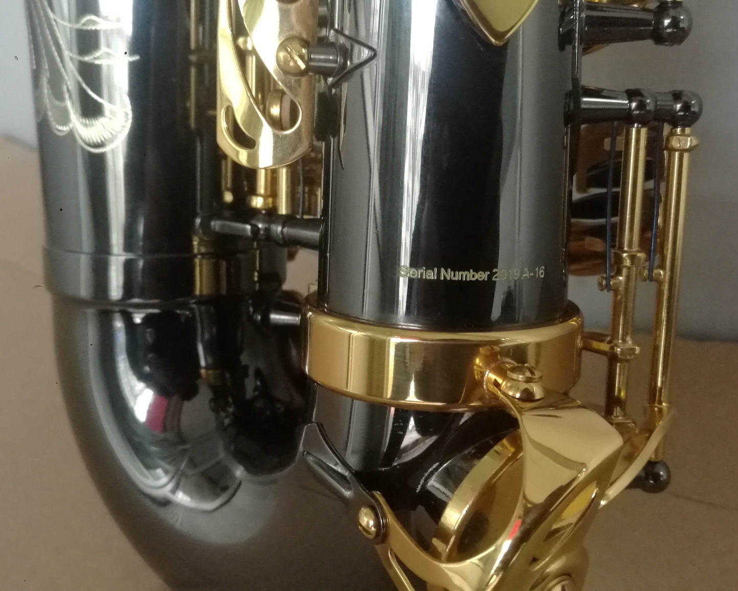 Darron McKinney Demon Chaser 30 Series Black Nickel Gold Big Bell Professional Alto Saxophone