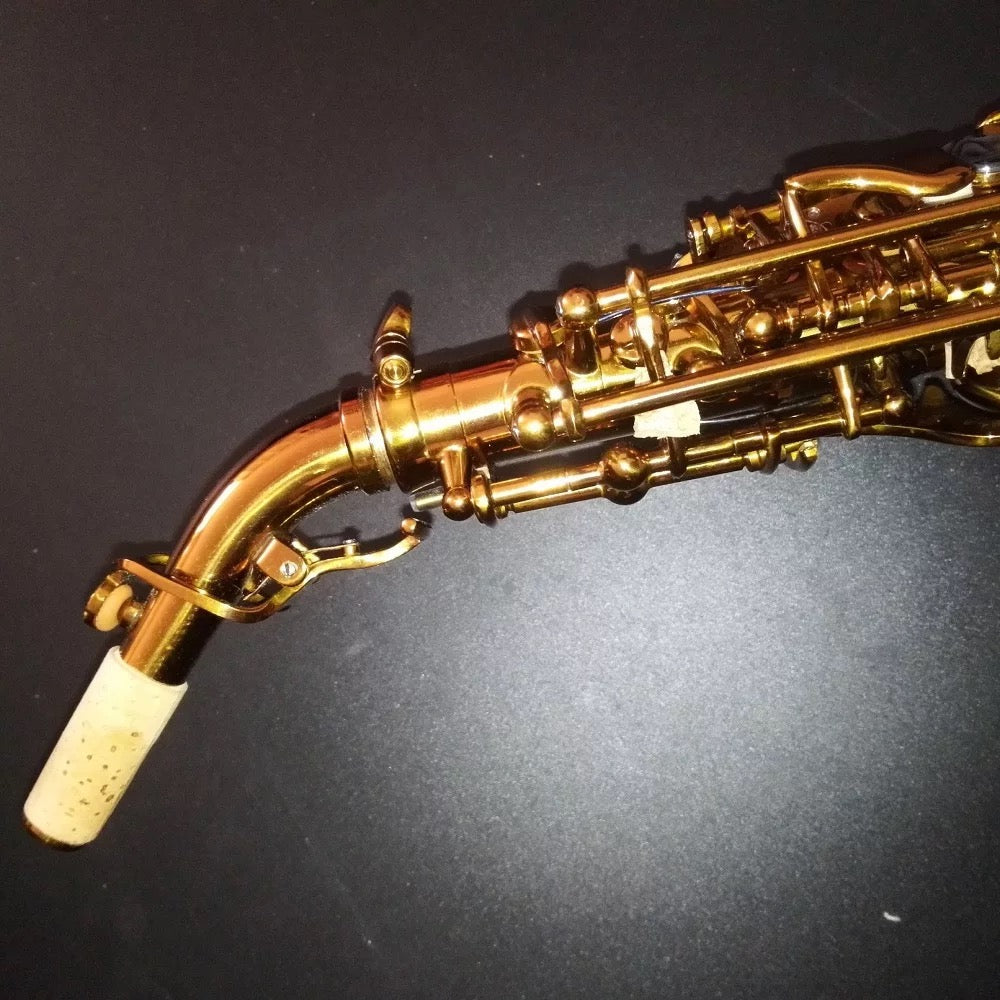 Darron McKinney Demon Chaser 30 Series Curve Dark Honey Gold Plated Professional Soprano Saxophone