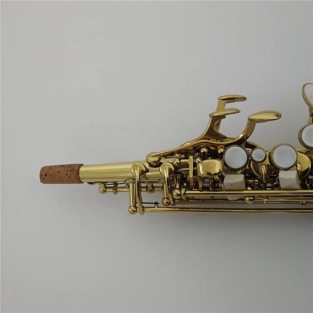 Darron McKinney Demon Chaser 30 Series Brass Gold Professional E flat Sopranino  Saxophone