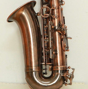 Darron McKinney  Demon Chaser 30 Series Red Antique Plated Professional Alto Saxophone