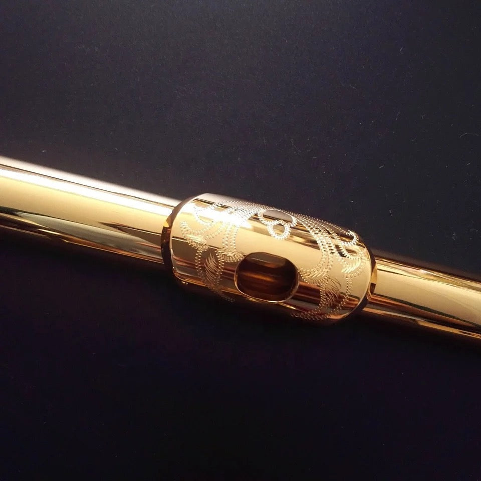 DC Shekinah series Gold Plated C flute