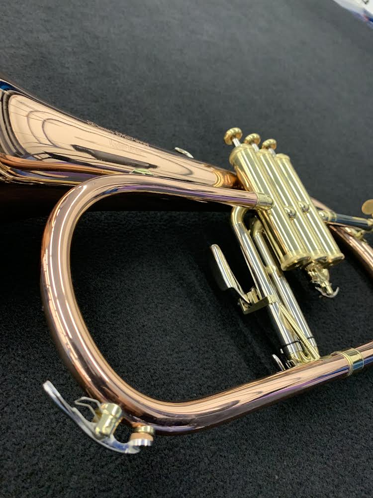 DC Rapture Series Copper Gold Professional B-flat flugelhorn