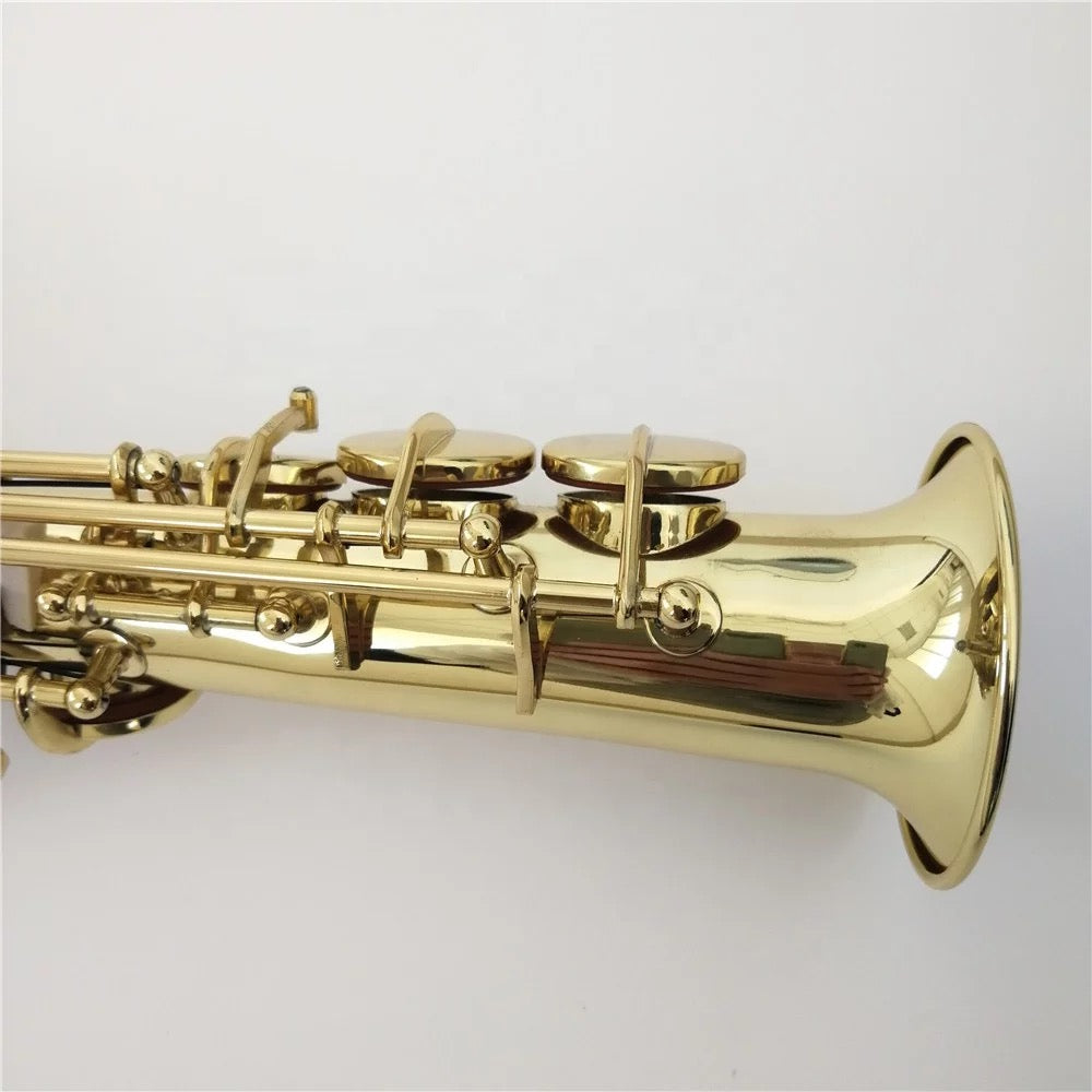 Darron McKinney Demon Chaser 30 Series Brass Gold Professional E flat Sopranino  Saxophone