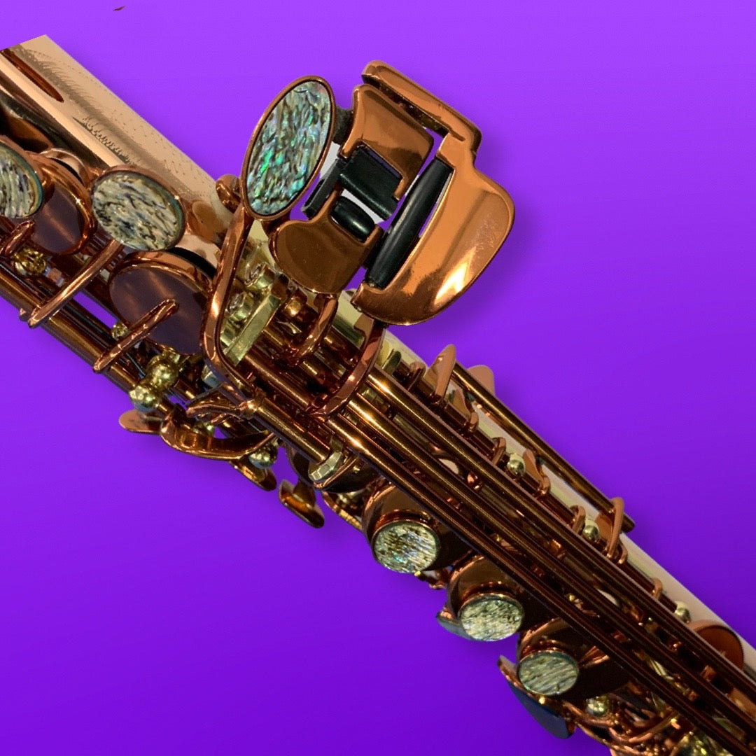 Darron McKinney DC 30 Series copper brass  honey dark gold professional soprano saxophone