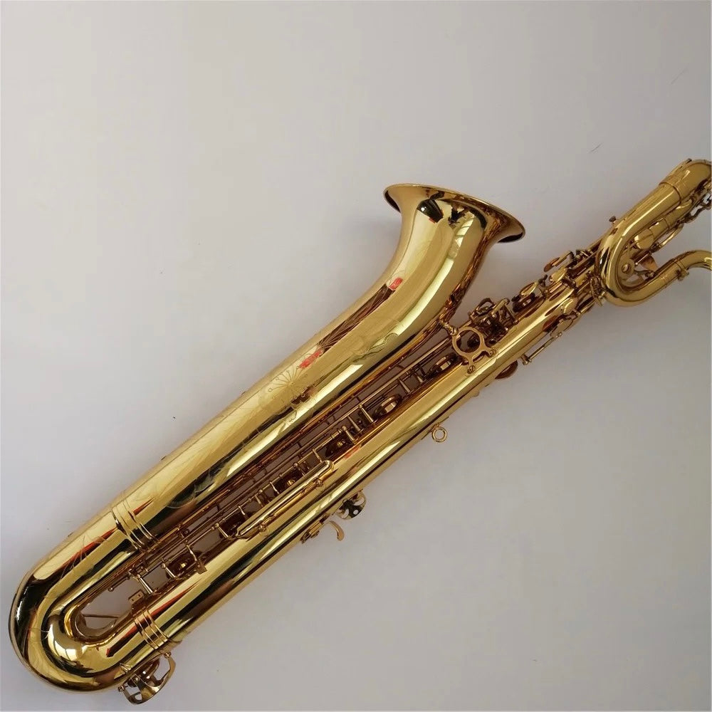 Darron McKinney Demon Chaser 30 Series Professional Gold Lacquer Low A Baritone Saxophone