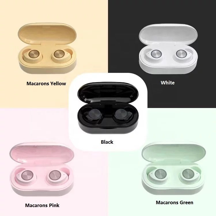 Darron McKinney True wireless ear buds, Noise cancellation Powerful Sound  Support IOS and Android.