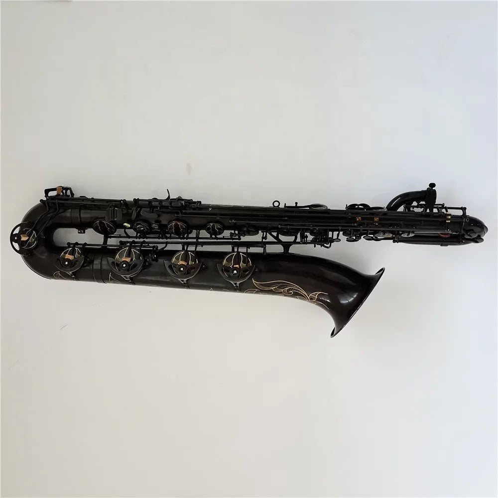 Darron McKinney Demon Chaser Black Vintage Series Professional Low A Baritone Saxophone