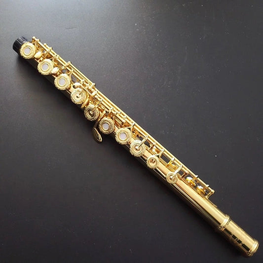 DC Shekinah series Gold Plated C flute