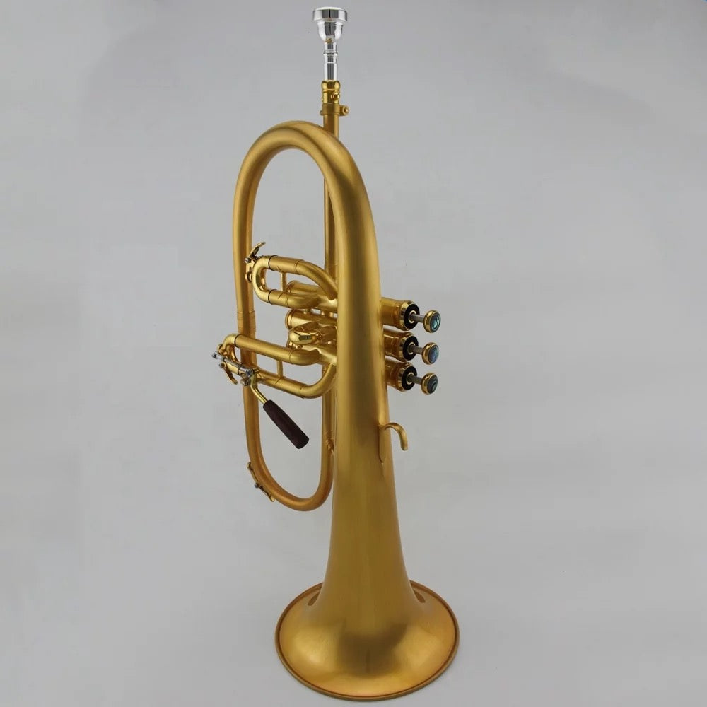 DC Rapture Series 1 Brushed Gold Professional B-flat flugelhorn