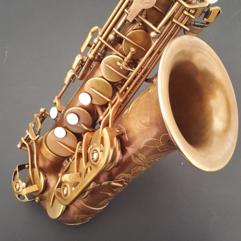 Darron McKinney Demon Chaser 30 Series Big Bell Gold-Copper Vintage Professional Alto Saxophone