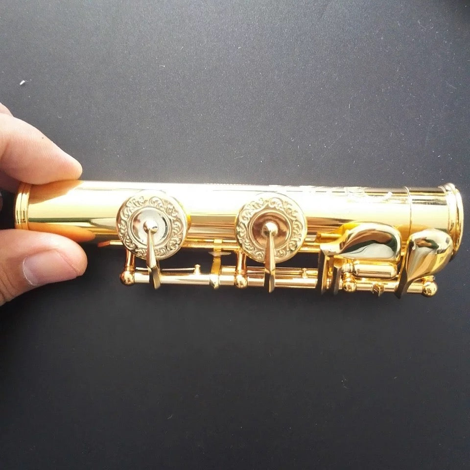 DC Shekinah series Gold Plated C flute