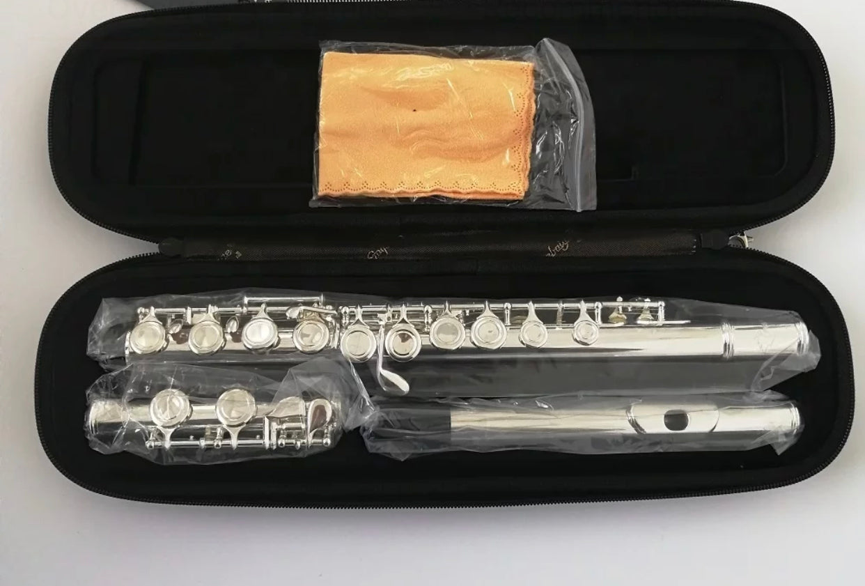 DC Shekinah series Silver Plated C flute