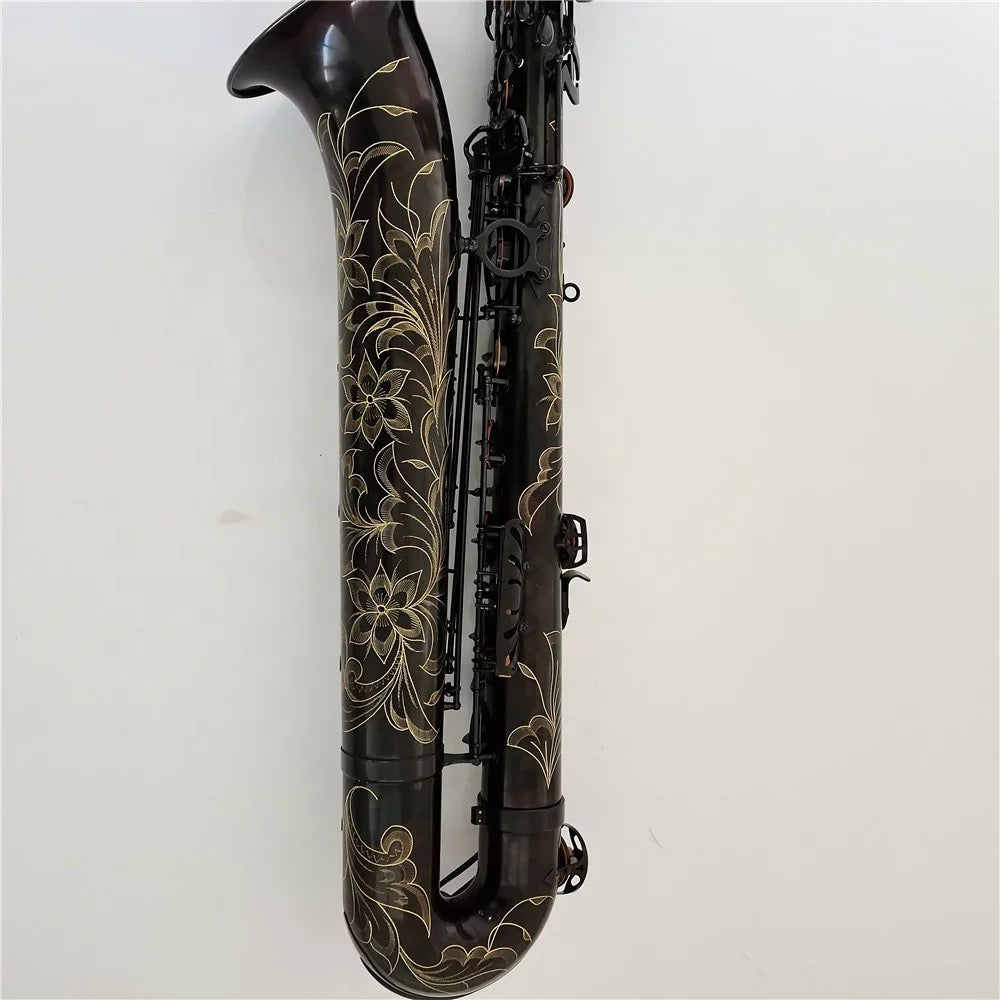 Darron McKinney Demon Chaser Black Vintage Series Professional Low A Baritone Saxophone