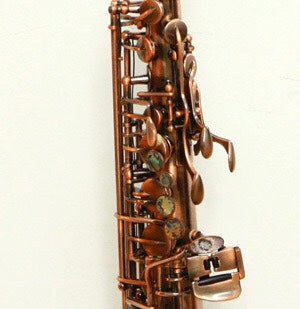 Darron McKinney  Demon Chaser 30 Series Red Antique Plated Professional Alto Saxophone