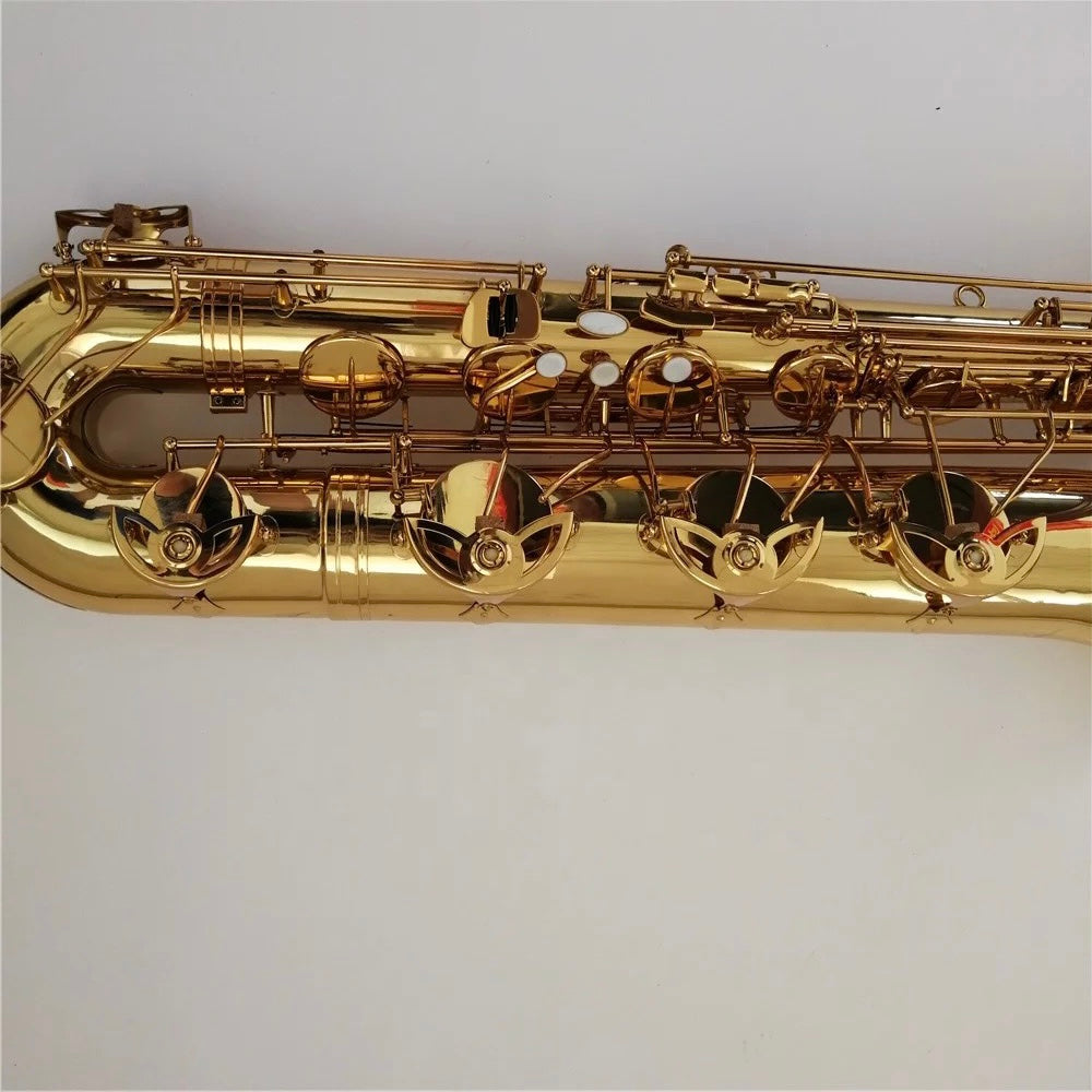 Darron McKinney Demon Chaser 30 Series Professional Gold Lacquer Low A Baritone Saxophone