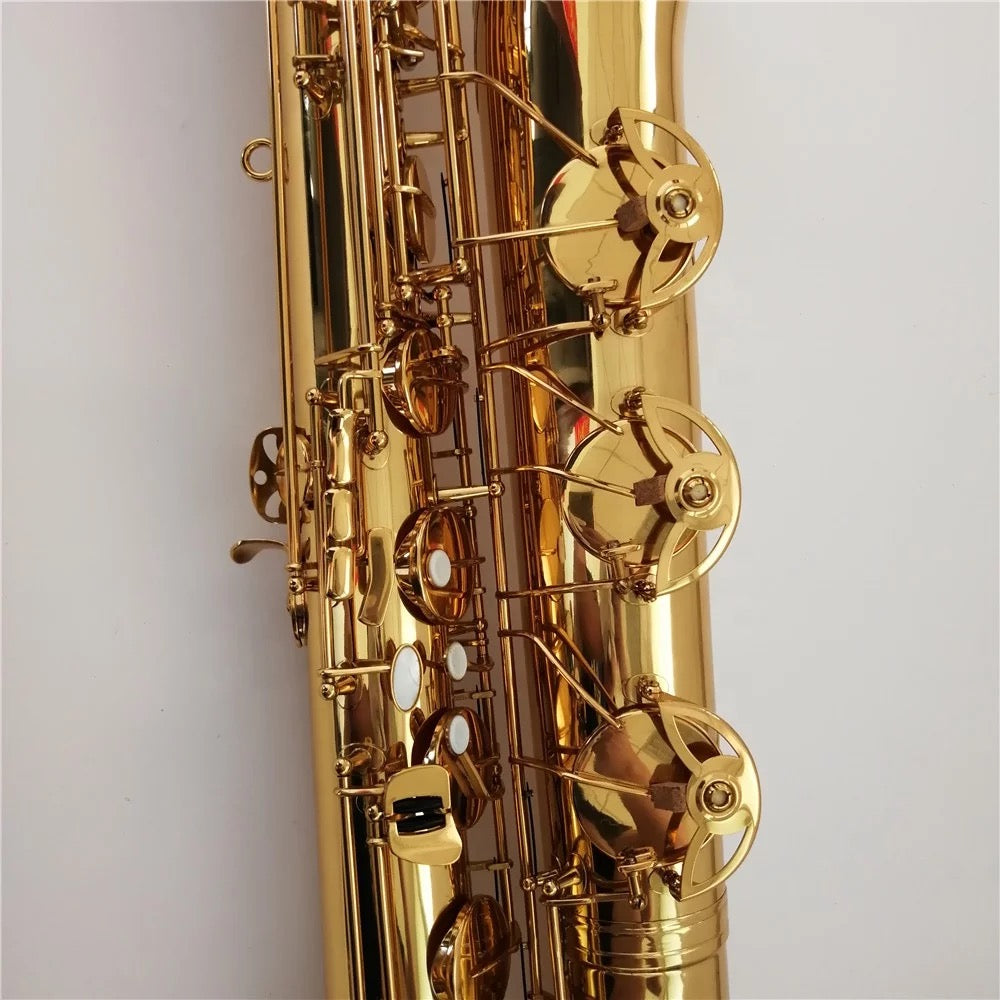 Darron McKinney Demon Chaser 30 Series Professional Gold Lacquer Low A Baritone Saxophone