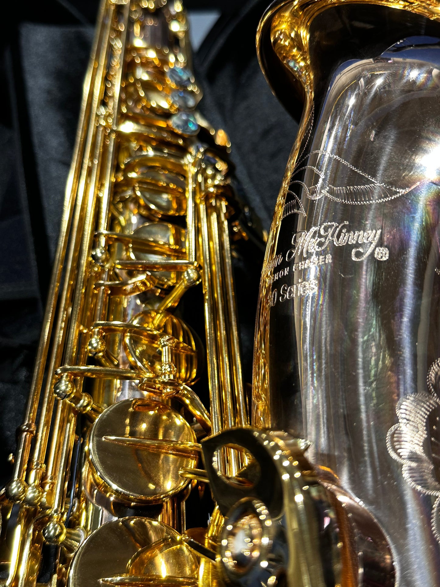 Darron McKinney DC 30 Series copper brass, honey dark gold professional tenor saxophone